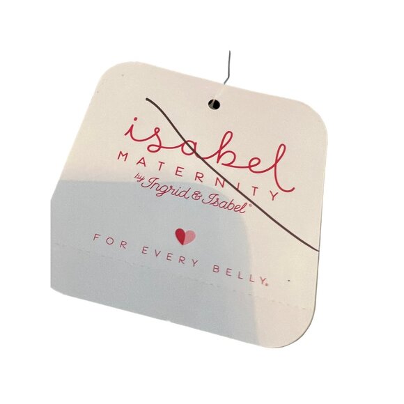 Isabel Maternity Black Maternity‎ Shorts Size S Made Of Cotton Blend NWT - Picture 3 of 4